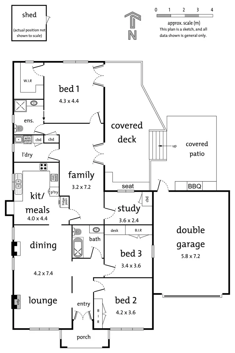 Floorplan of Homely house listing, 41 & 43 Bedford Road, Ringwood VIC 3134