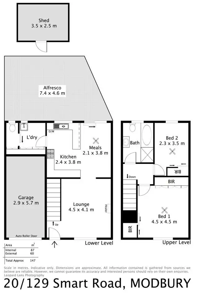Floorplan of Homely townhouse listing, 20/129 Smart Road, Modbury SA 5092