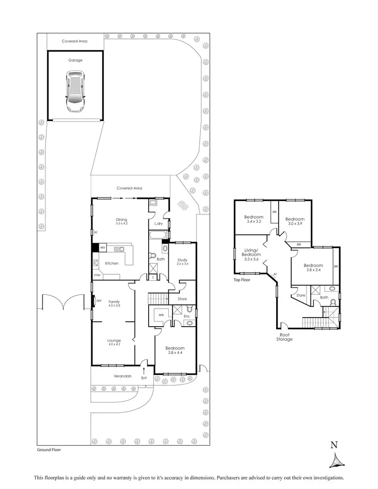 Floorplan of Homely house listing, 83 Collins Street, Mentone VIC 3194