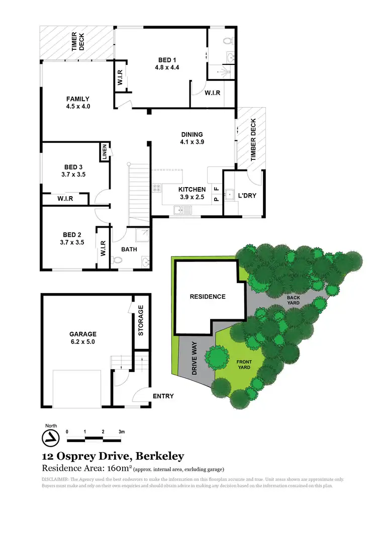 Floorplan of Homely house listing, 12 Osprey Drive, Berkeley NSW 2506