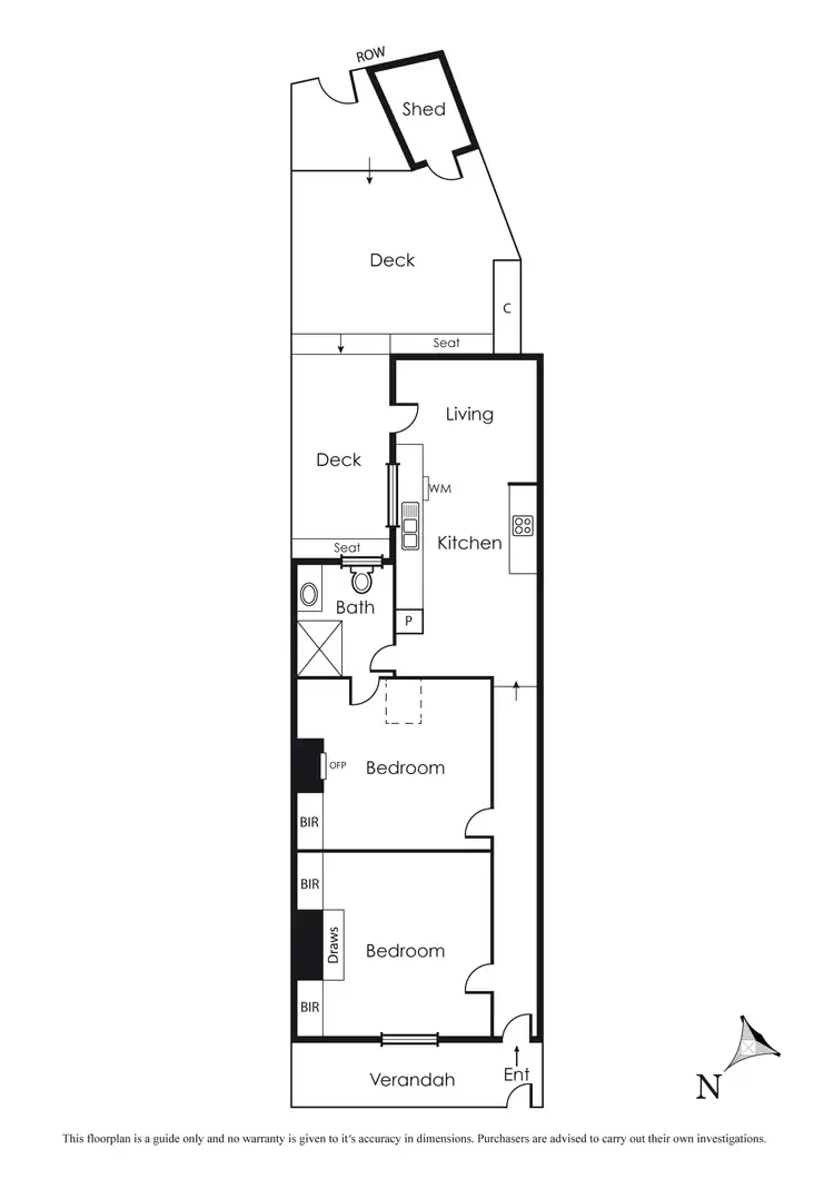 Floorplan of Homely house listing, 189 Station Street, Port Melbourne VIC 3207