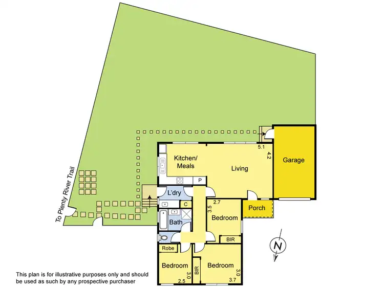 Floorplan of Homely unit listing, 4/8 Ulmara Place, Greensborough VIC 3088