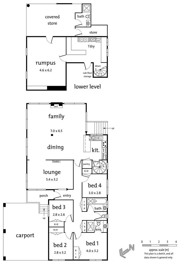 Floorplan of Homely house listing, 12 Alison Avenue, Bulleen VIC 3105