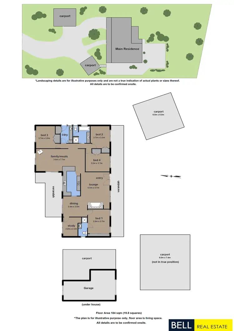 Floorplan of Homely house listing, 45 Irvine Street, Mount Evelyn VIC 3796