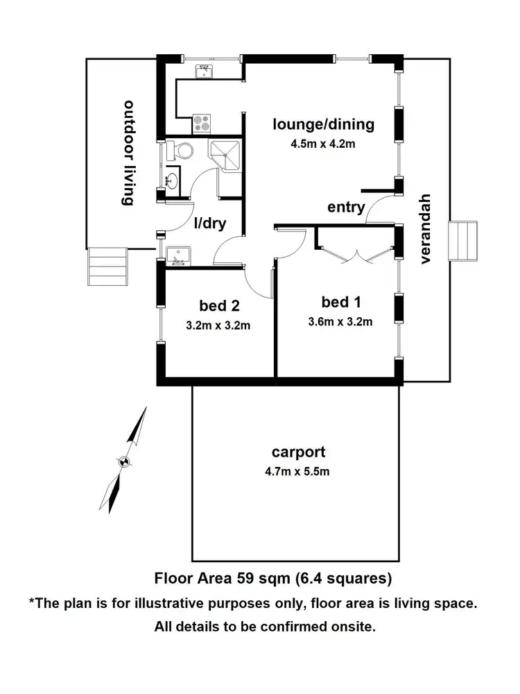 Floorplan of Homely house listing, 1 Pierre Court, Millgrove VIC 3799