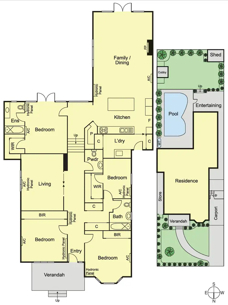 Floorplan of Homely house listing, 29 Saturn Street, Caulfield South VIC 3162