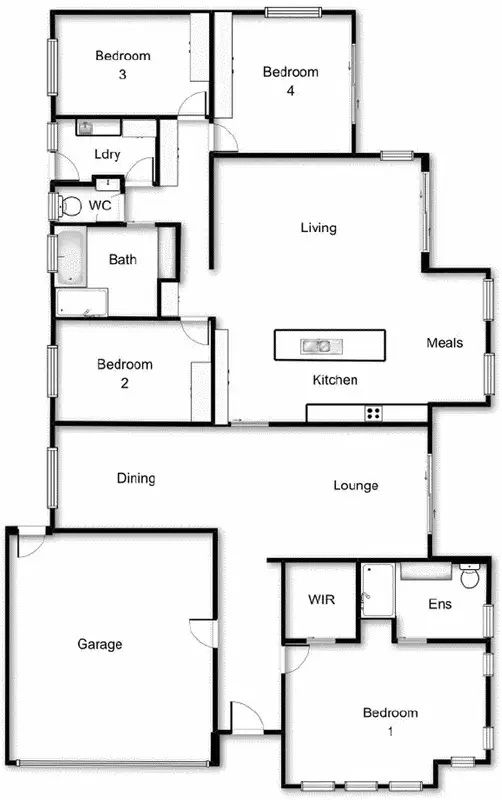 Floorplan of Homely house listing, 43 Ebden Street, Ainslie ACT 2602