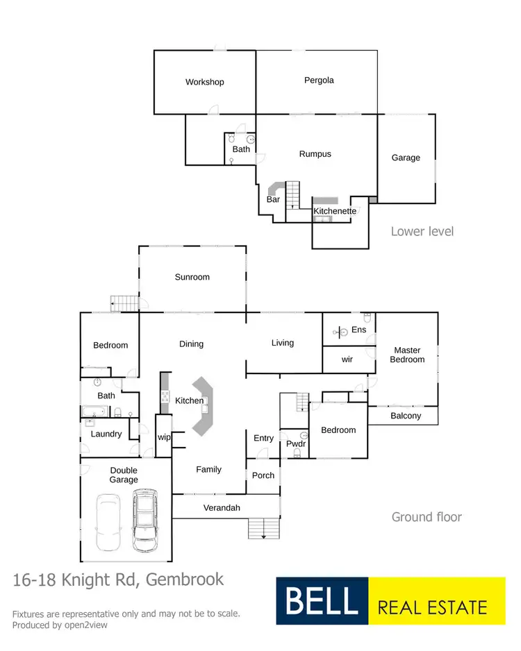 Floorplan of Homely house listing, 16-18 Knight Road, Gembrook VIC 3783