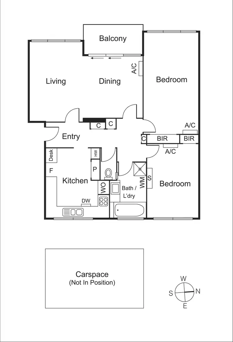 Floorplan of Homely apartment listing, 7/416 Dandenong Road, Caulfield North VIC 3161
