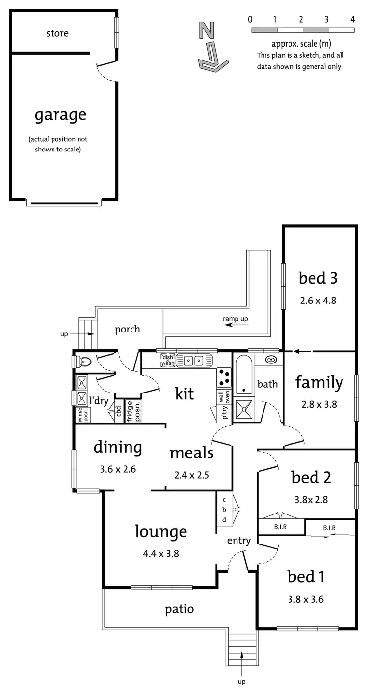 Floorplan of Homely house listing, 72 Katrina Street, Blackburn North VIC 3130
