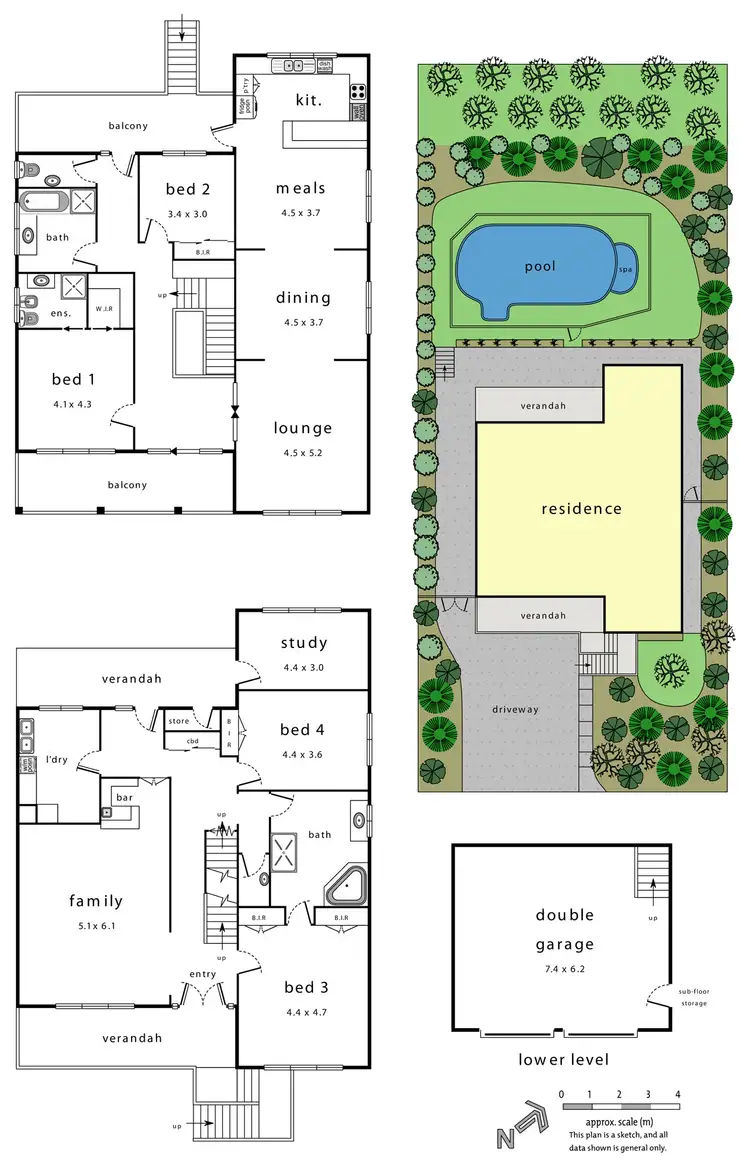 Floorplan of Homely house listing, 23 Romilly Avenue, Templestowe Lower VIC 3107