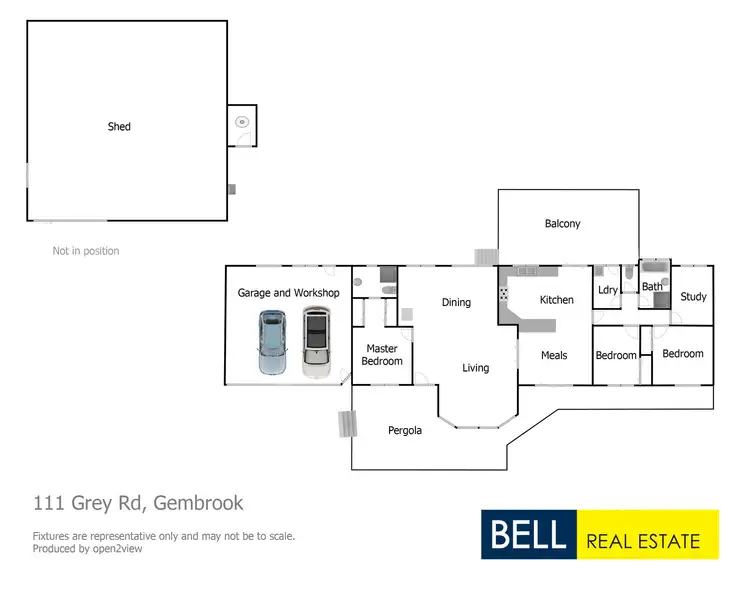 Floorplan of Homely house listing, 111 Grey Road, Gembrook VIC 3783