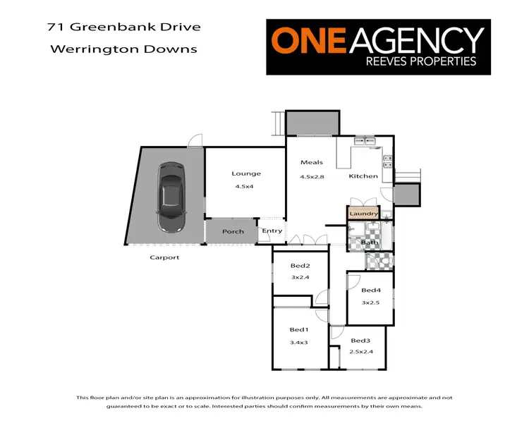 Floorplan of Homely house listing, 71 Greenbank Drive, Werrington Downs NSW 2747
