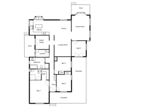 Floorplan of Homely house listing, 17 Turallo Terrace, Bungendore NSW 2621
