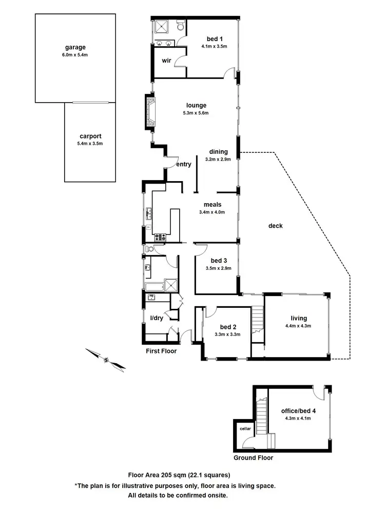 Floorplan of Homely house listing, 146 Mt Dandenong Tourist Road, Ferny Creek VIC 3786