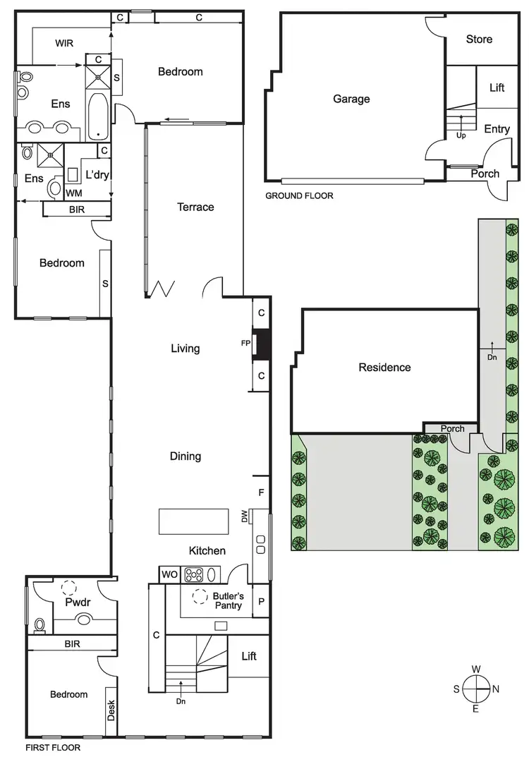 Floorplan of Homely apartment listing, 6A Leaburn Avenue, Caulfield North VIC 3161
