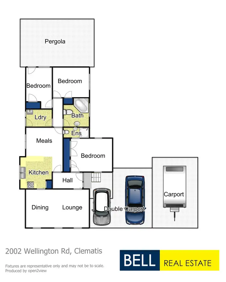 Floorplan of Homely house listing, 2002 Wellington Road, Clematis VIC 3782