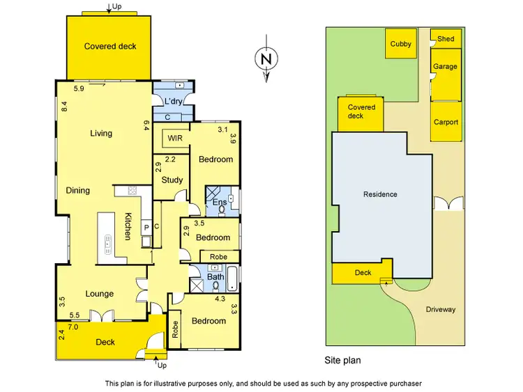 Floorplan of Homely house listing, 15 Temby Street, Watsonia VIC 3087