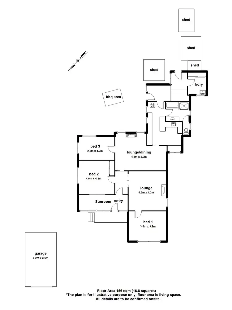 Floorplan of Homely house listing, 284 Mount Dandenong Tourist Road, Sassafras VIC 3787