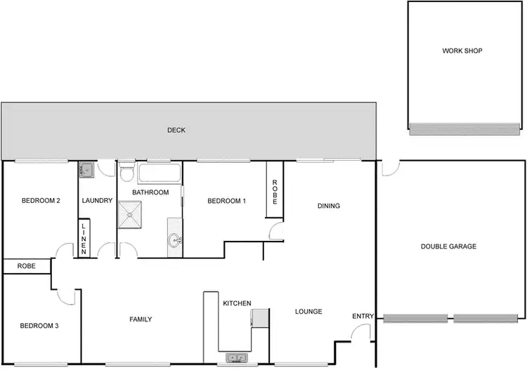 Floorplan of Homely house listing, 209 Newman Morris Circuit, Oxley ACT 2903