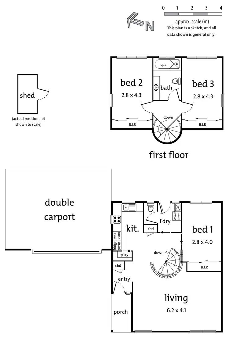 Floorplan of Homely unit listing, 3/47 Mt Dandenong Road, Ringwood East VIC 3135