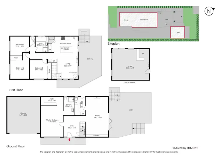 Floorplan of Homely house listing, 20 Verona Street, Dromana VIC 3936