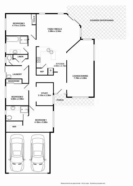 Floorplan of Homely house listing, 13 Perisher Street, Horningsea Park NSW 2171
