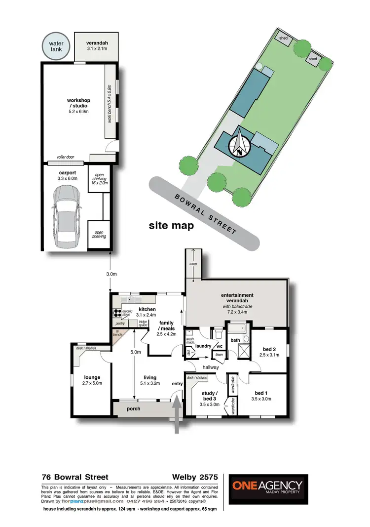 Floorplan of Homely house listing, 76 Bowral Street, Welby NSW 2575