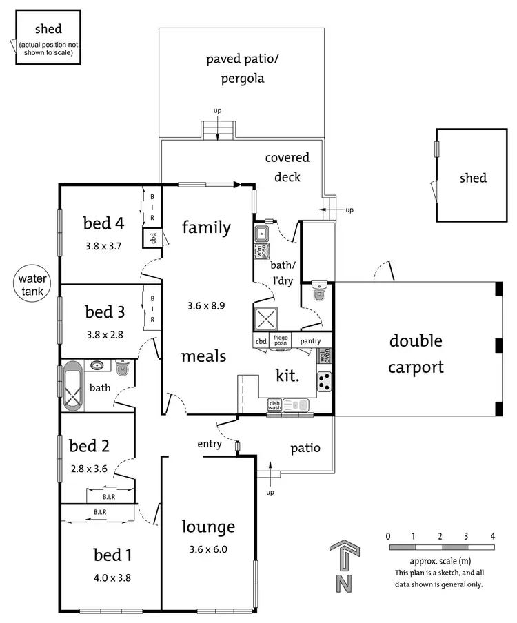 Floorplan of Homely house listing, 3 Wilga Court, Wantirna South VIC 3152