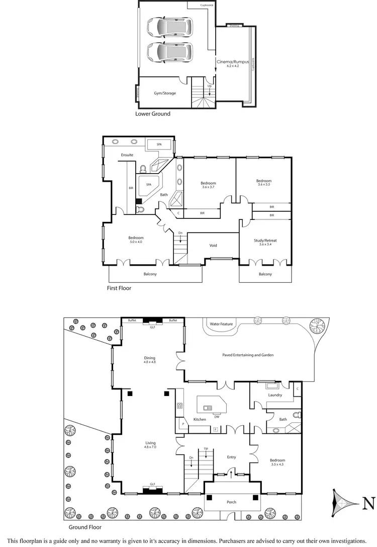 Floorplan of Homely house listing, 8 Cadby Street, Brighton VIC 3186