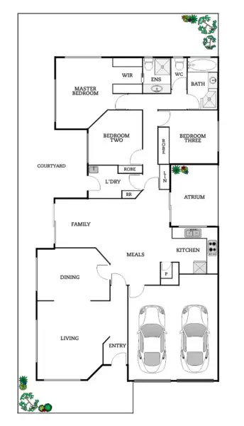 Floorplan of Homely house listing, 45 Rule Street, Isaacs ACT 2607