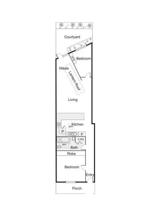 Floorplan of Homely house listing, 204 Heath Street, Port Melbourne VIC 3207