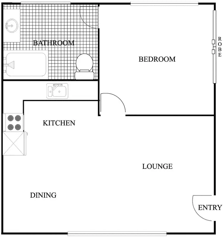 Floorplan of Homely unit listing, 38/39 Correa Street, O'connor ACT 2602