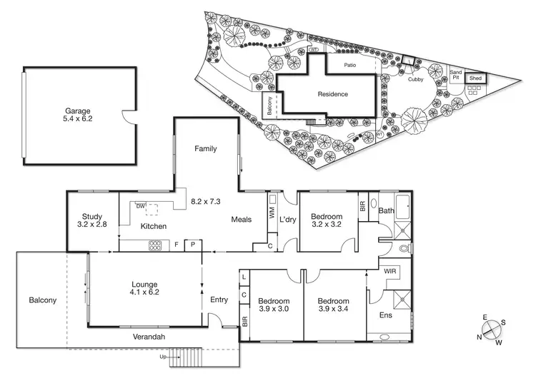 Floorplan of Homely house listing, 4 Dixon Court, Briar Hill VIC 3088