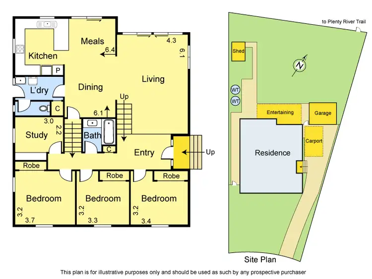 Floorplan of Homely house listing, 9 Maida Court, Lower Plenty VIC 3093