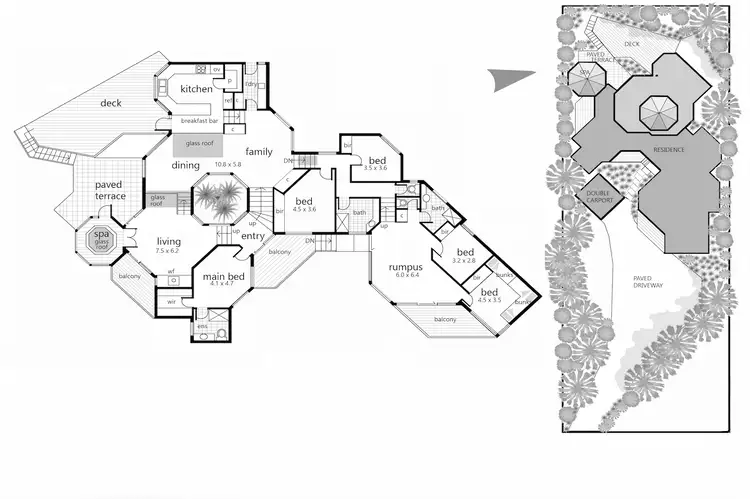 Floorplan of Homely house listing, 18 Hemston Avenue, Portsea VIC 3944