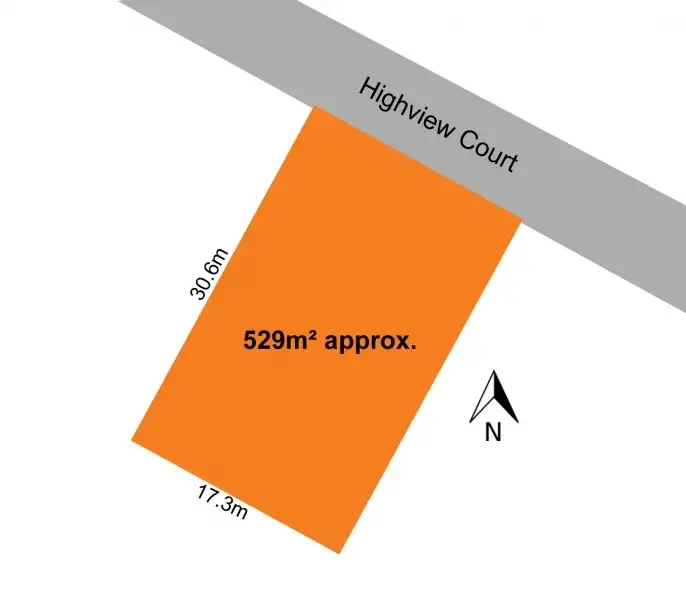 Floorplan of Homely land listing, 15 Highview Court, Ocean Grove VIC 3226