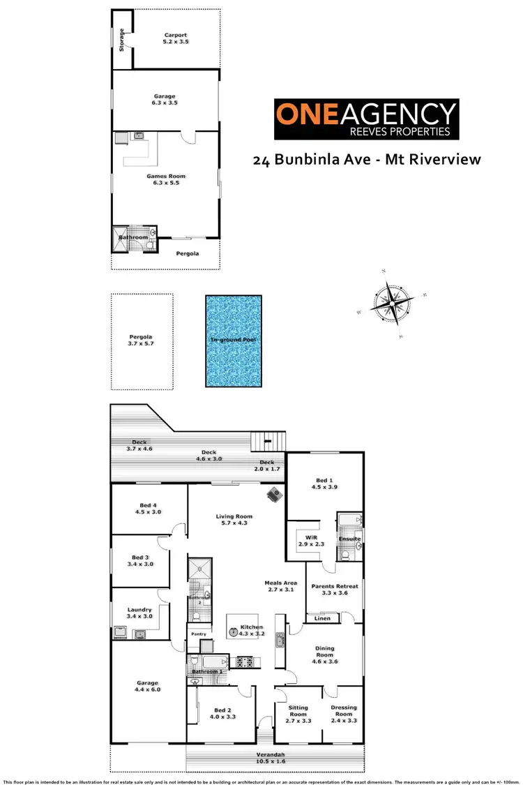 Floorplan of Homely house listing, 24 Bunbinla Avenue, Mount Riverview NSW 2774