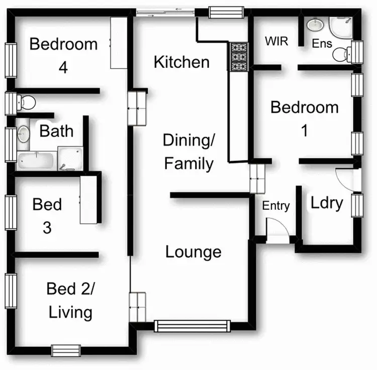 Floorplan of Homely house listing, 23 Lenehan Street, Giralang ACT 2617