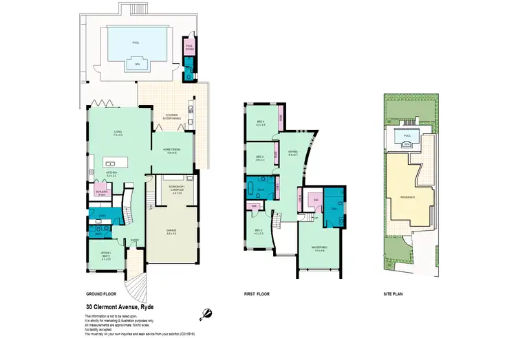 Floorplan of Homely house listing, 30 Clermont Avenue, Ryde NSW 2112