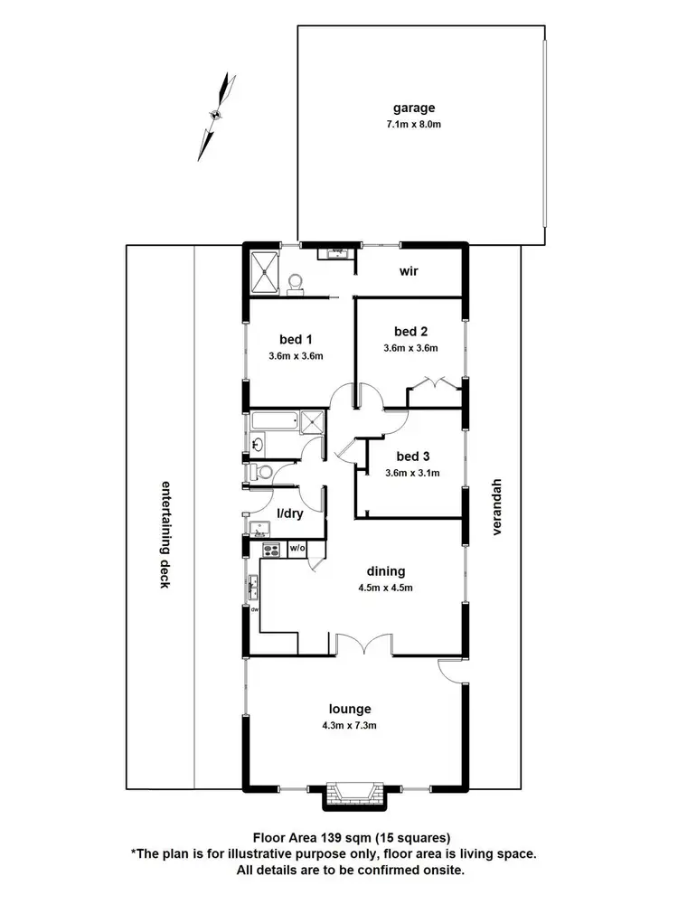 Floorplan of Homely house listing, 17 Mayview Drive, Monbulk VIC 3793