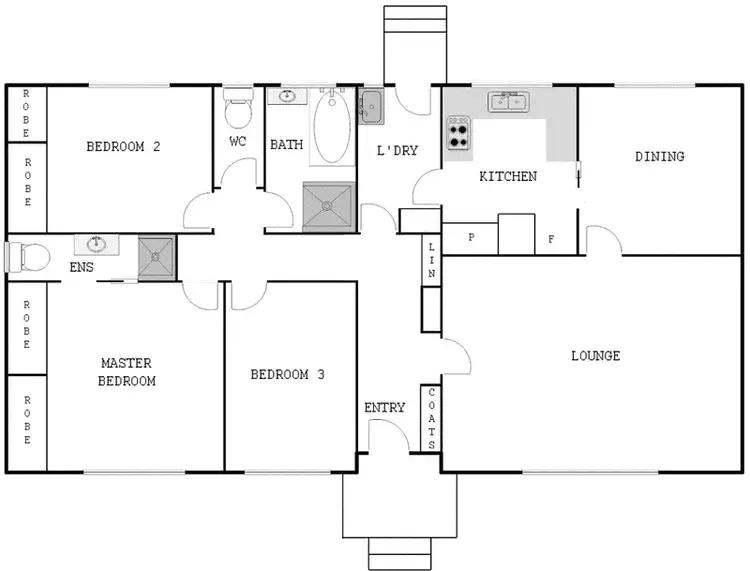Floorplan of Homely house listing, 24 Kallara Close, Duffy ACT 2611