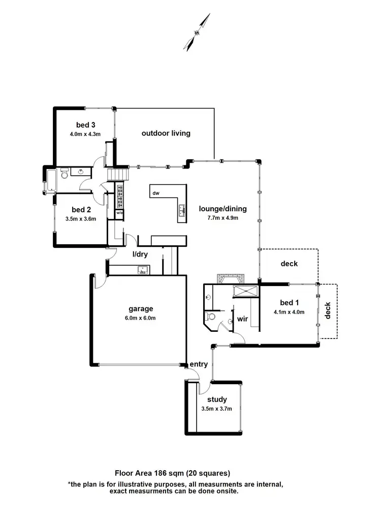 Floorplan of Homely house listing, 12 Eileen Avenue, Kalorama VIC 3766
