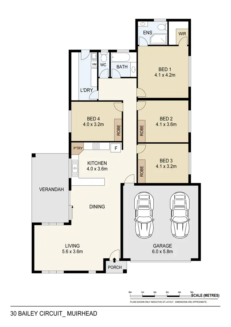 Floorplan of Homely house listing, 30 Bailey Circuit, Muirhead NT 810