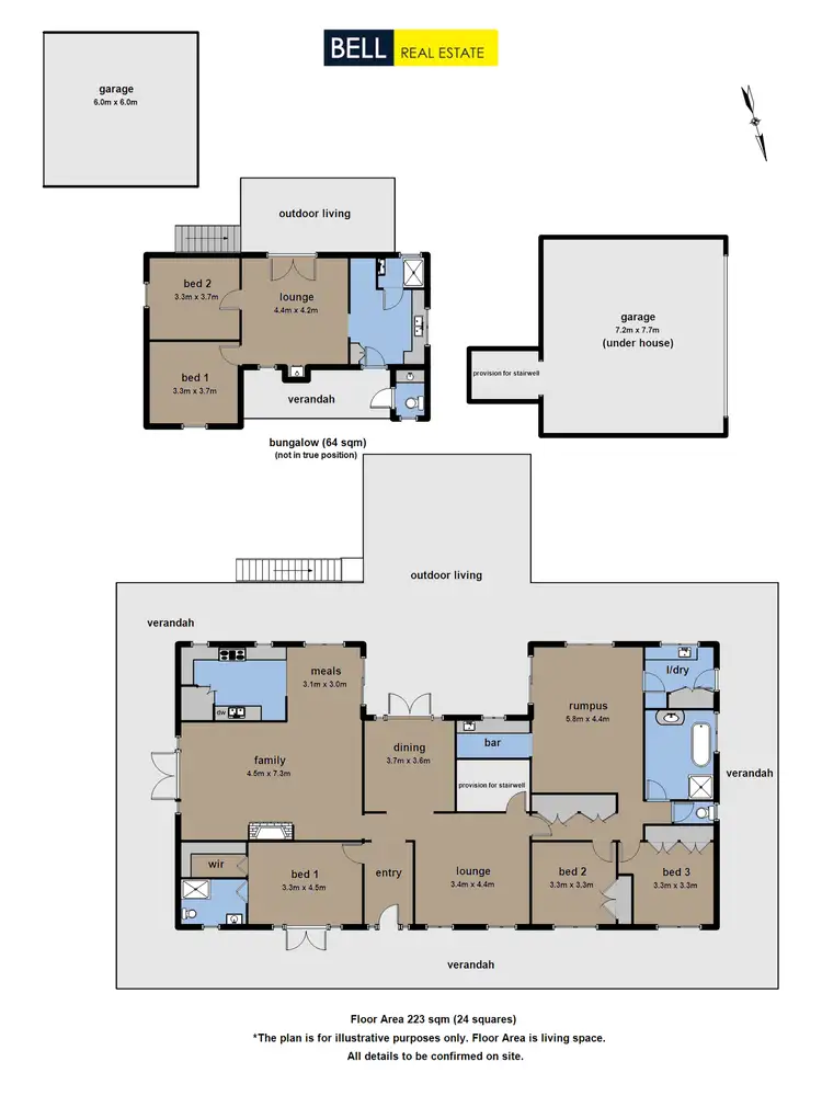 Floorplan of Homely house listing, 15 Staves Road, Hoddles Creek VIC 3139