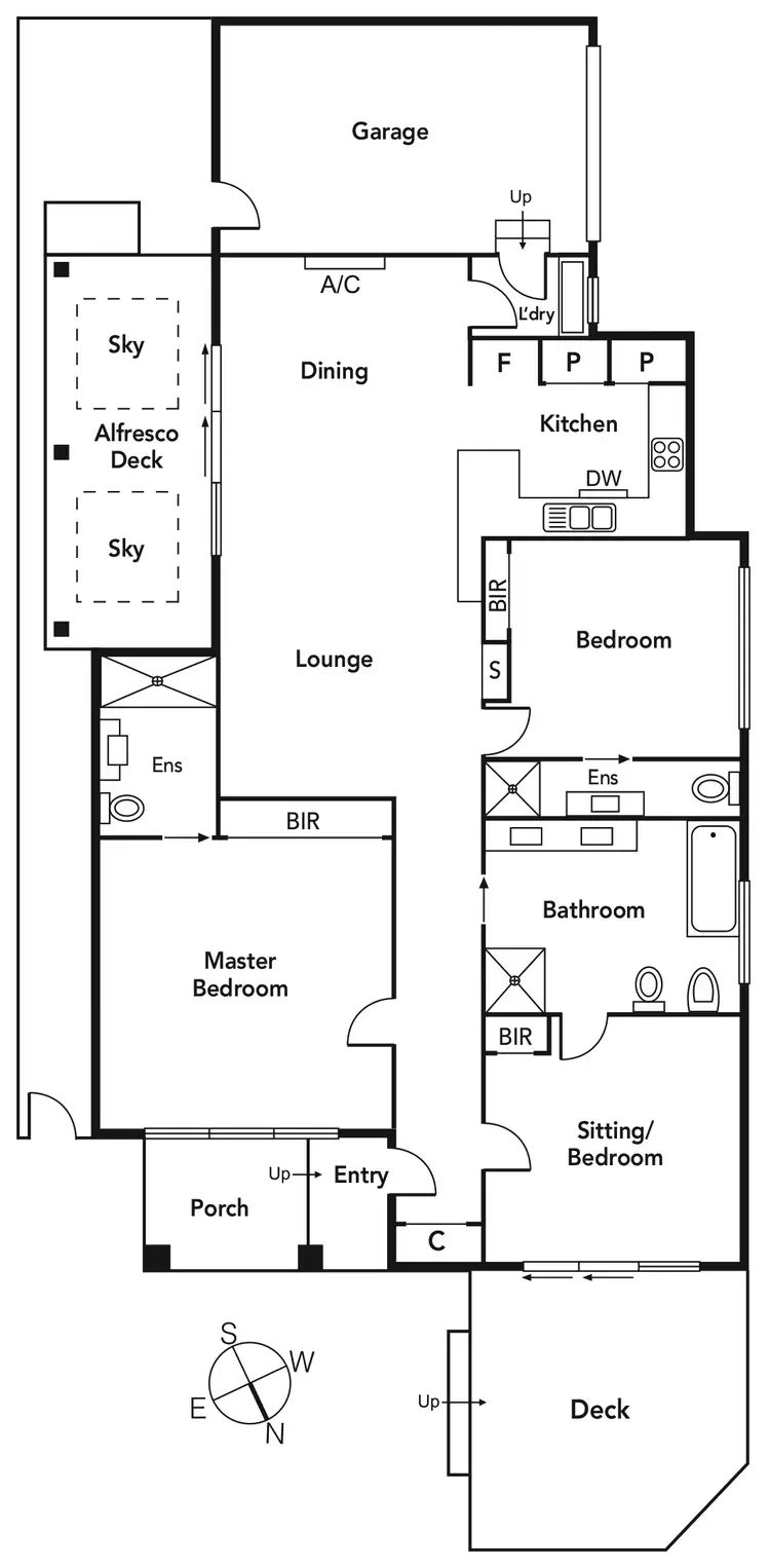 Floorplan of Homely unit listing, 1/37 Marara Road, Caulfield South VIC 3162