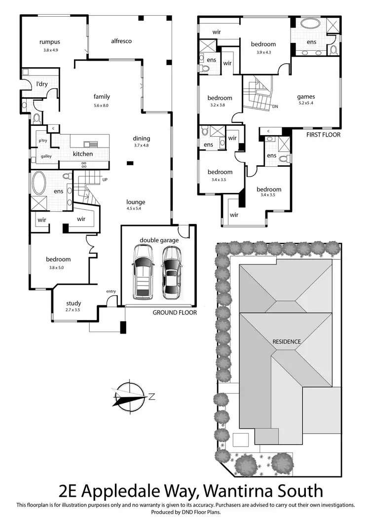 Floorplan of Homely house listing, 2E Appledale Way, Wantirna South VIC 3152