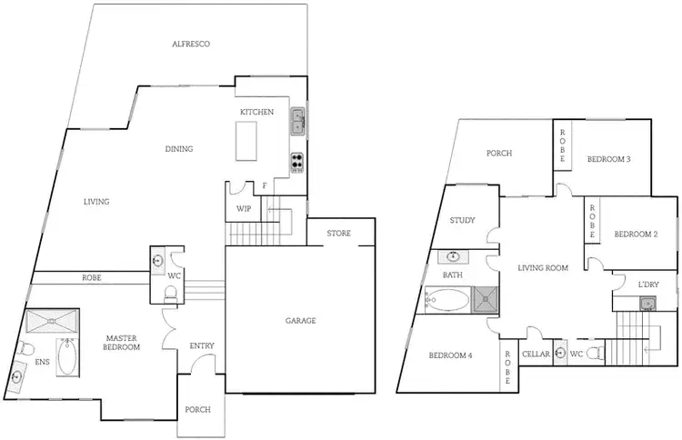 Floorplan of Homely house listing, 28 Ashton Calvert Street, Casey ACT 2913
