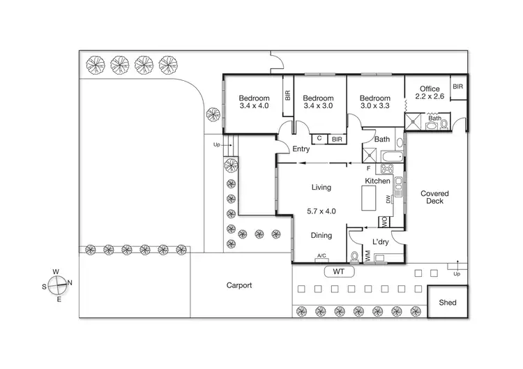 Floorplan of Homely house listing, 26 Dunvegan Crescent, Macleod VIC 3085