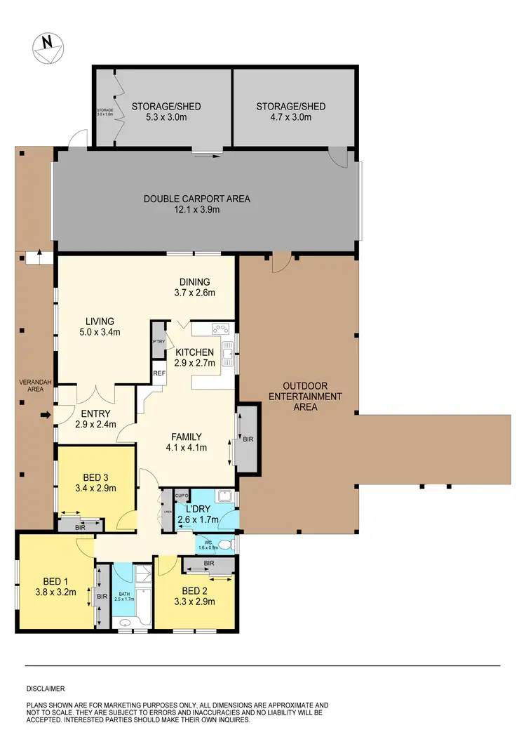 Floorplan of Homely house listing, 25A Raglan Street, Miners Rest VIC 3352